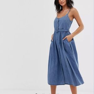 ASOS denim dress